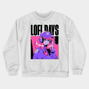 Lofi Days Crewneck Sweatshirt